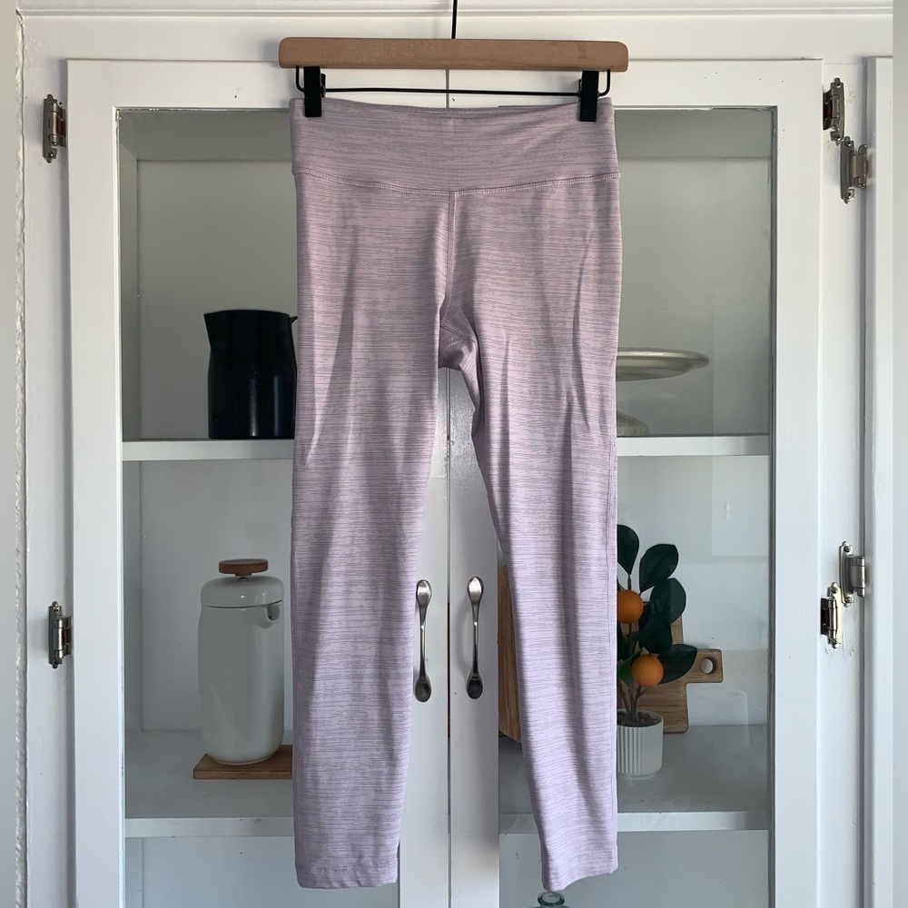 Outdoor voices lilac leggings small EUC